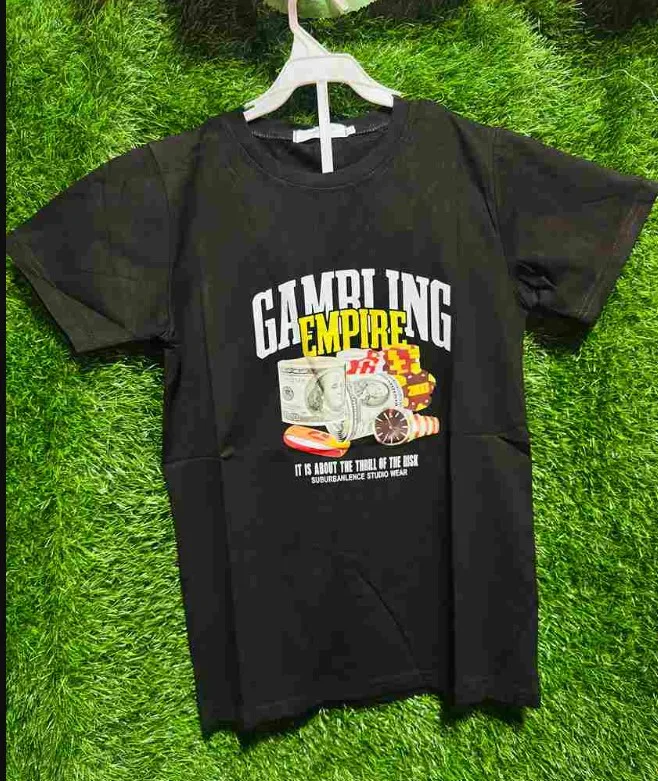 Black Gambling Empire Graphic Tee